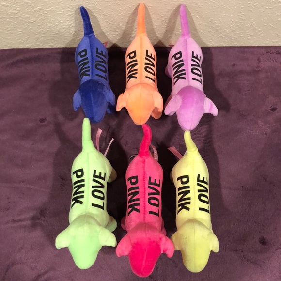 PINK Mini Dogs (lot of 6) - Picture 2 of 6